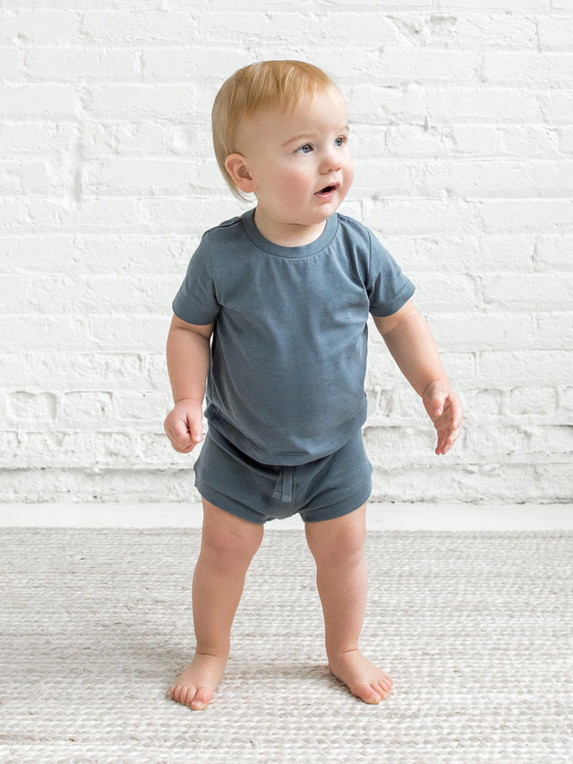 Classic Short Sleeve Tee - Crew Neck Baby-Kids : Tops : Tees : Short Sleeves Colored Organics Organic Kids & Baby Tee - Short Sleeve - Crew Neck