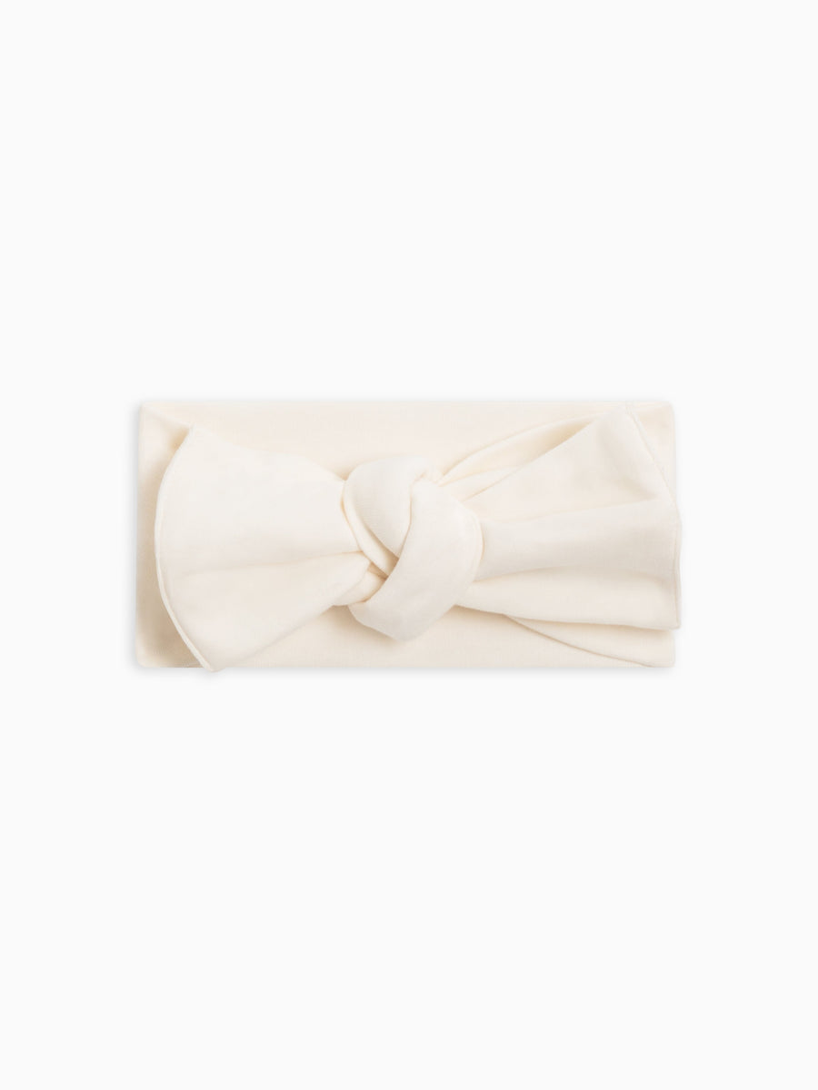 Hattie Bow Wrap Baby-Kids : Accessories: Headbands Colored Organics Organic Cotton Baby and Kids Bow Wrap