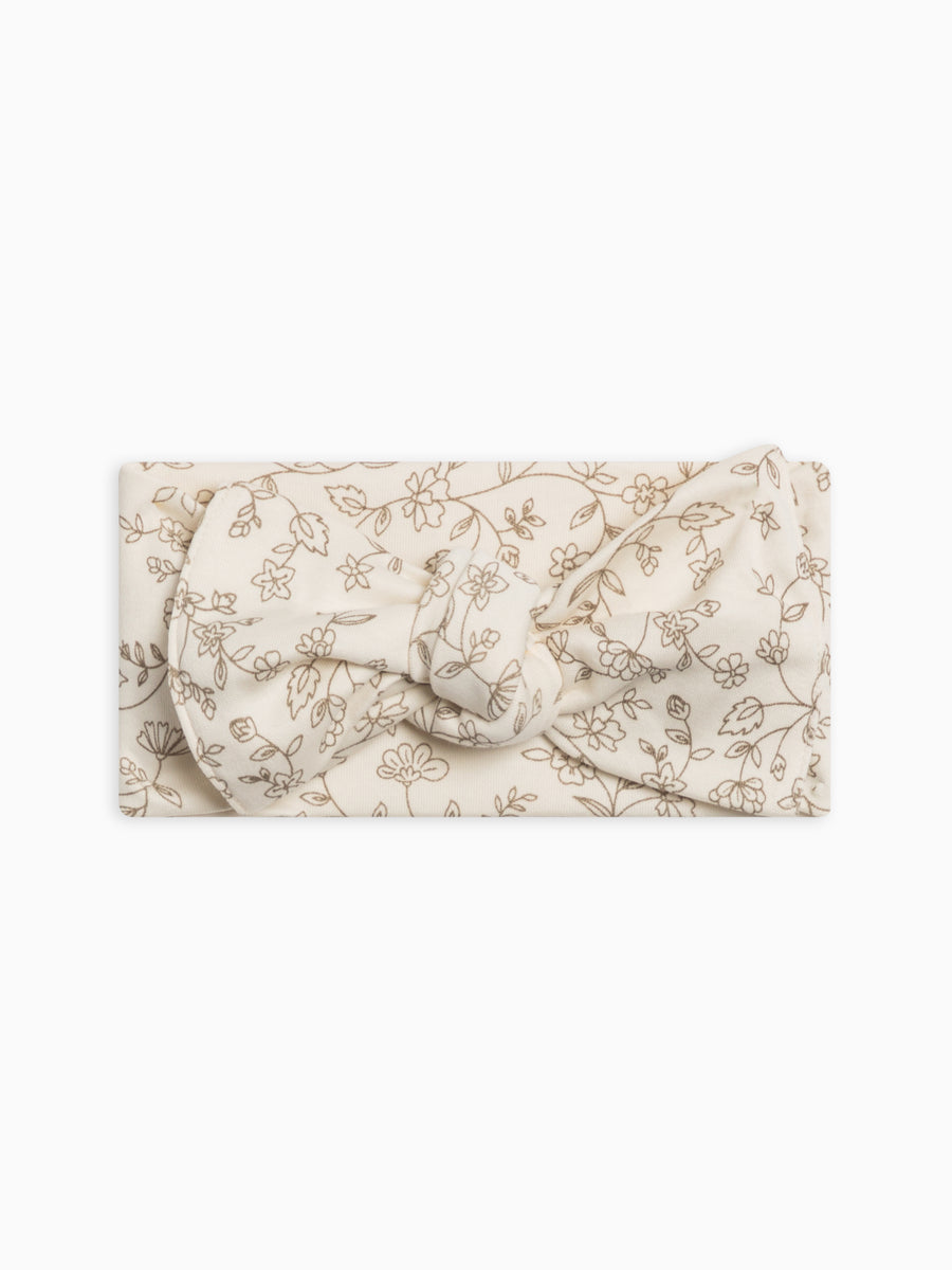 Hattie Bow Wrap Baby : Accessories : Bows : Headbands Colored Organics Organic Cotton Hattie Bow Wrap for Newborn and Baby