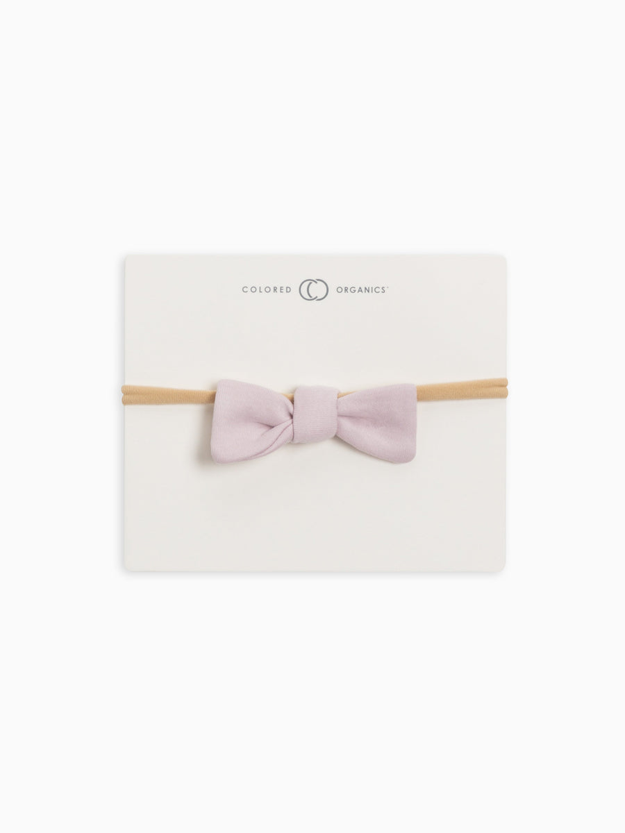 Cotton Dainty Bow Baby : Accessories: Headbands Colored Organics Organic Cotton Baby and Kids Cotton Dainty Bow 