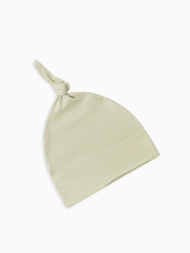 Classic Knotted Hat Baby : Accessories : Hats Colored Organics Top Knot Baby Hat - Newborn Girls & Boys - Organic