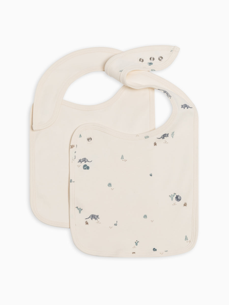 Armadillo Collection 2-Pack Bibs