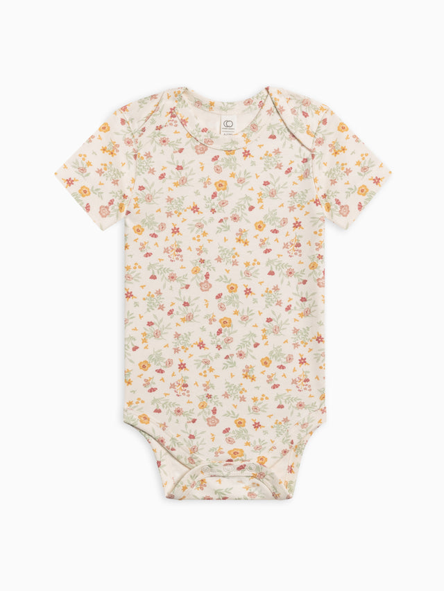 Afton Bodysuit Baby : One Pieces : Bodysuits : Short Sleeves Colored Organics Organic Cotton Baby Afton Bodysuit