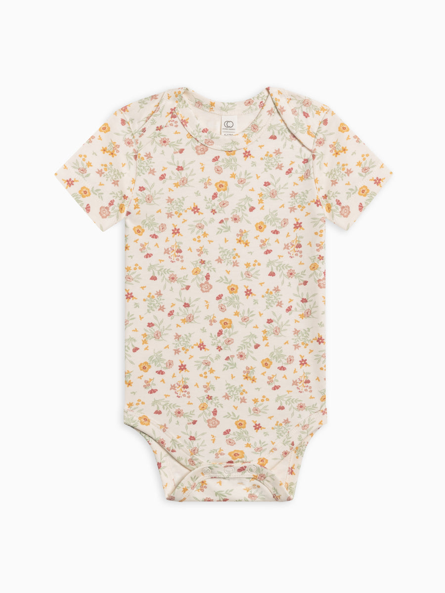 Afton Bodysuit Baby : One Pieces : Bodysuits : Short Sleeves Colored Organics Organic Cotton Baby Afton Bodysuit