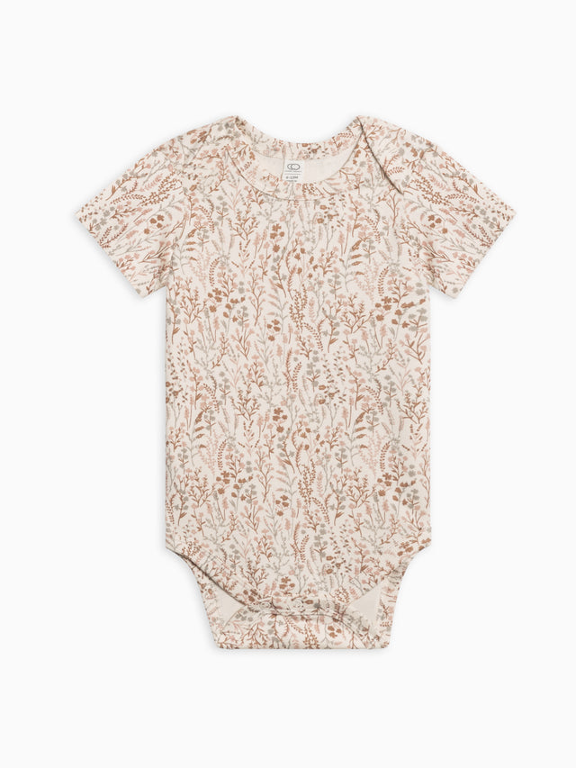 Afton Bodysuit Baby : One Pieces : Bodysuits : Short Sleeves Colored Organics Organic Cotton Baby Afton Bodysuit