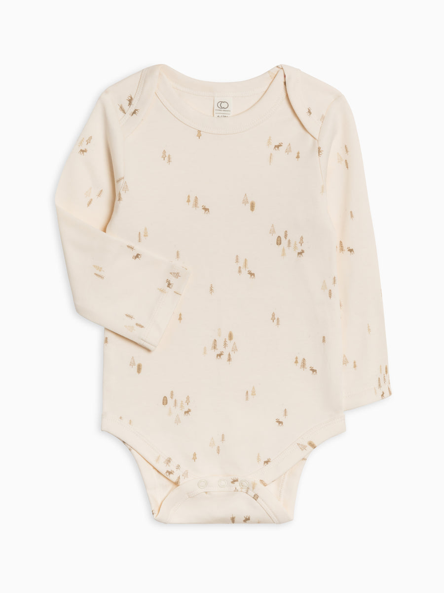 River Bodysuit Baby : One Pieces : Bodysuits : Long Sleeves Colored Organics Organic Cotton Baby River Bodysuit