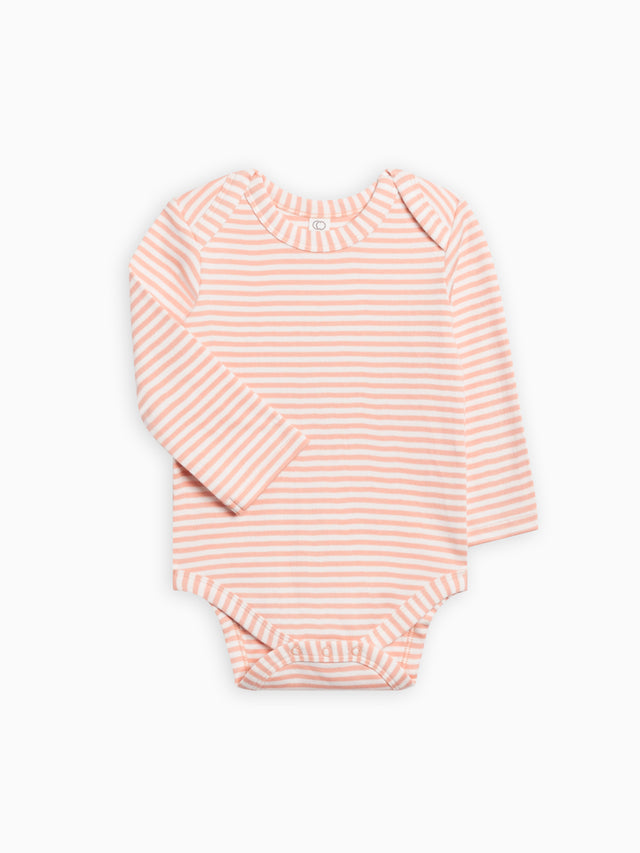 River Bodysuit Baby : One Pieces : Bodysuits : Long Sleeves Colored Organics Organic Cotton River Long Sleeve Bodysuit for Newborn and Baby - Girl & Boy 