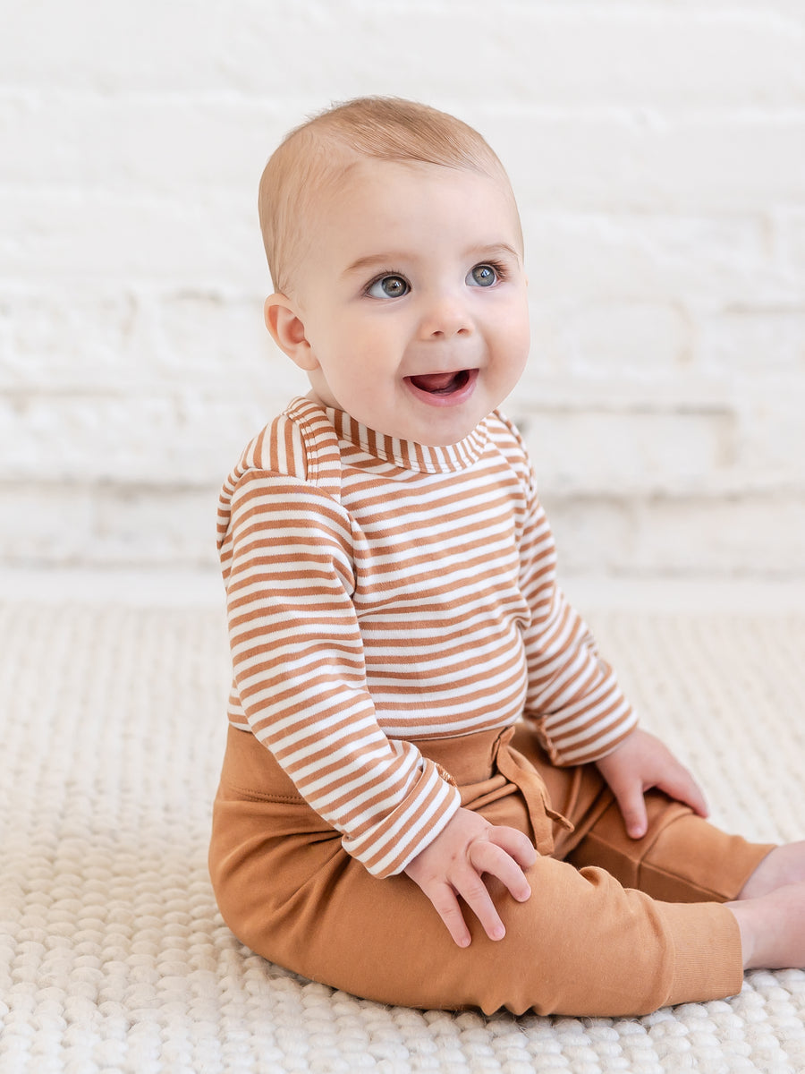 River Bodysuit Baby : One Pieces : Bodysuits : Long Sleeves Colored Organics Organic Cotton River Long Sleeve Bodysuit for Newborn and Baby - Girl & Boy 