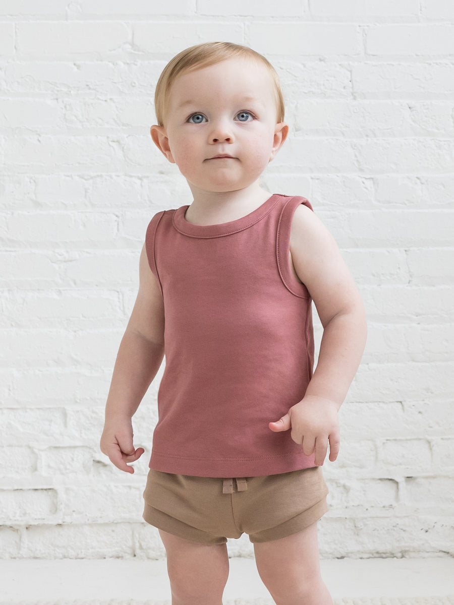 Leni Tank Baby-Kids : Tops : Tanks Colored Organics Organic Cotton Baby & Kids Leni Tank