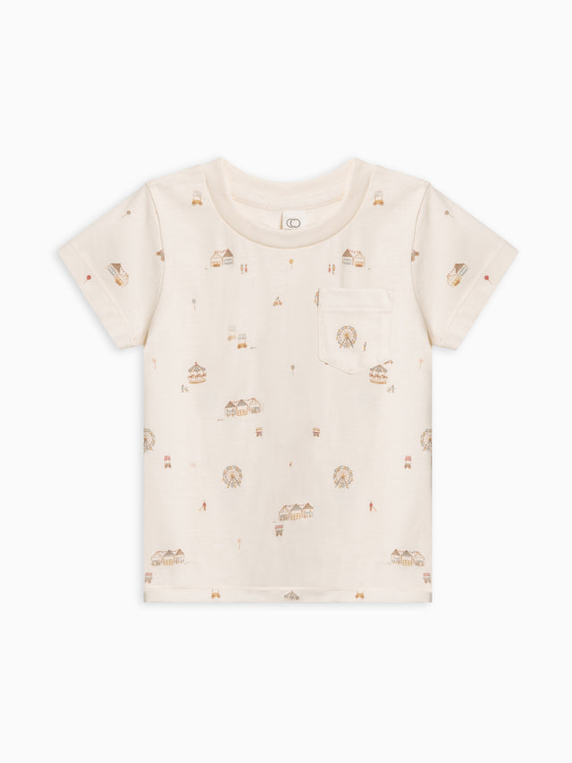 County Fairgrounds Collection Everest Tee Baby-Kids : Tops : Tees : Short Sleeves Colored Organics Organic Cotton Baby & Kids Everest Tee