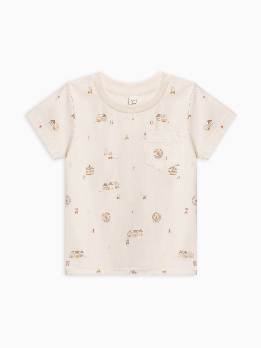 County Fairgrounds Collection Everest Tee Baby-Kids : Tops : Tees : Short Sleeves Colored Organics Organic Cotton Baby & Kids Everest Tee