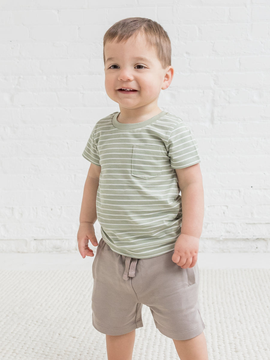 Everest Tee Baby-Kids : Tops : Tees : Short Sleeves Colored Organics Organic Cotton Baby & Kids Everest Tee