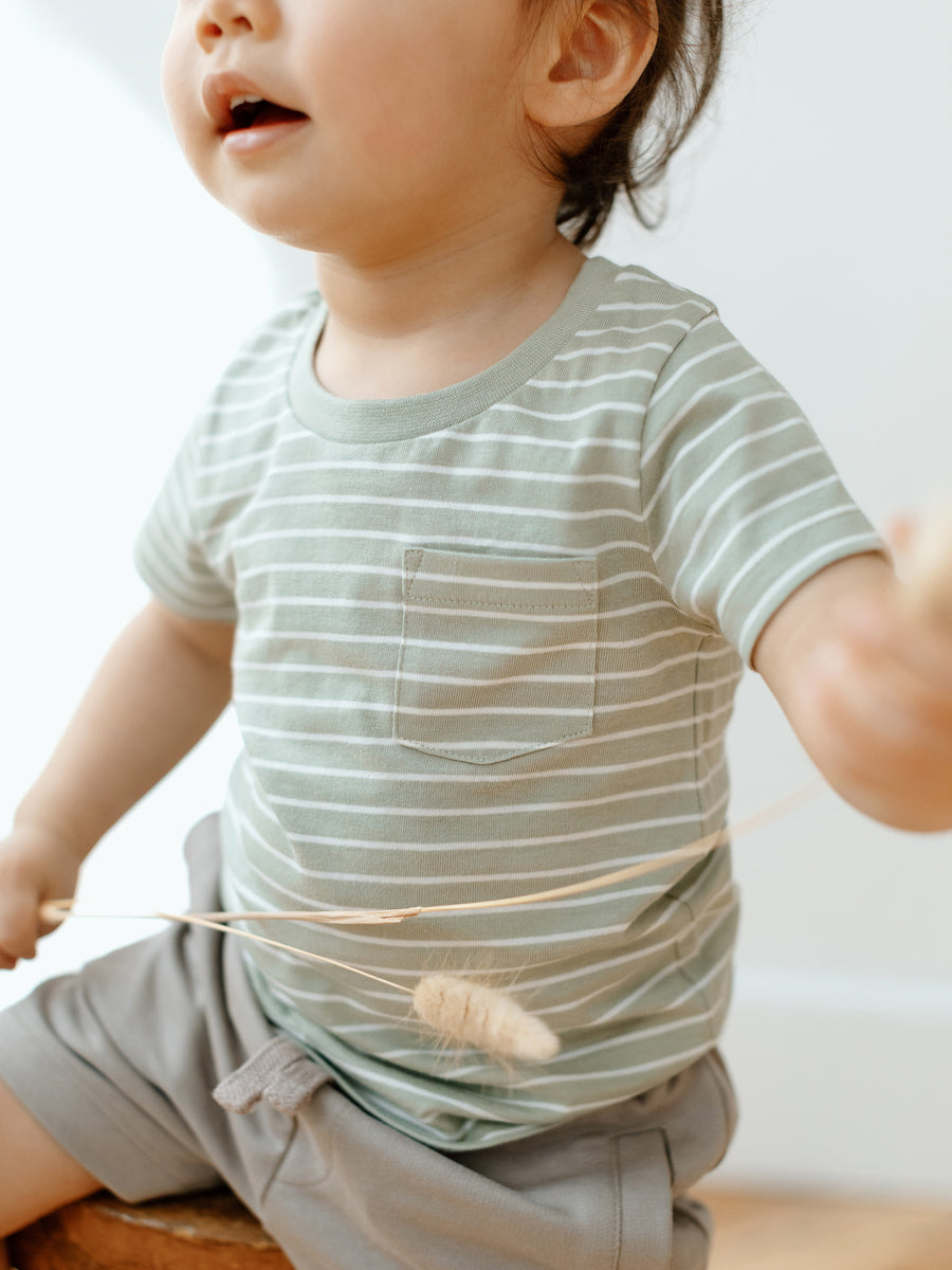 Everest Tee Baby-Kids : Tops : Tees : Short Sleeves Colored Organics Organic Cotton Baby & Kids Everest Tee