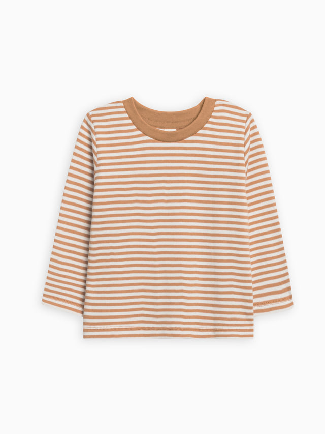 Turk Long Sleeve Crew Baby : Tops : Tees : Long Sleeves Colored Organics Organic Cotton Baby and Kids Turk Long Sleeve Crew