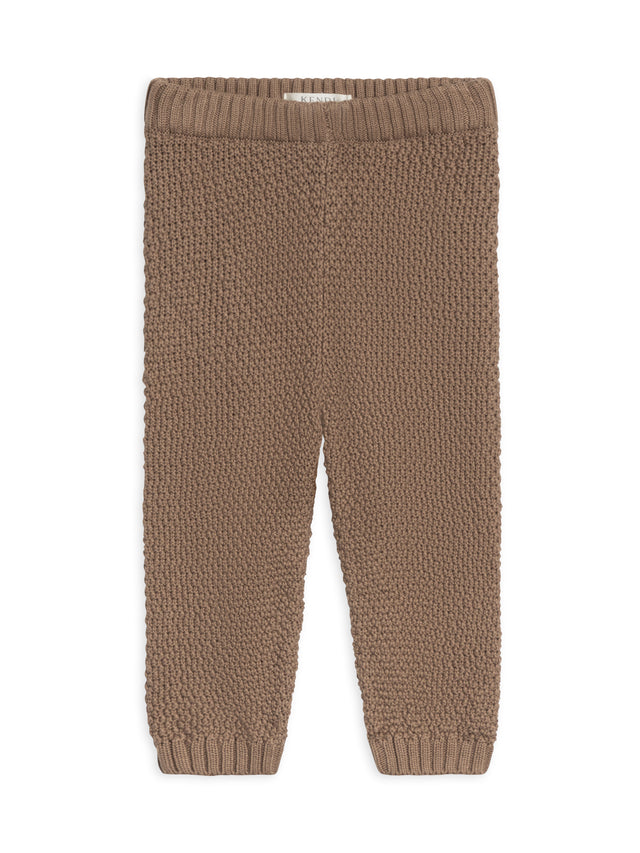 Mick Seed Stitch Sweater Knit Pants Baby : Bottoms : Pants Kendi Organic Cotton Baby Mick Seed Stitch Sweater Knit Pants