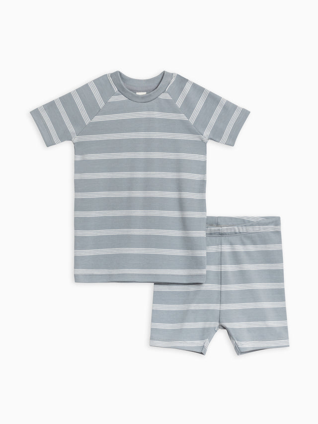 2-Piece Short Sleeve Jammie Set Baby : Kids : Jammies : Short Sleeves Colored Organics Organic Cotton Baby & Kids 2-Piece Short Sleeve Jammie Set