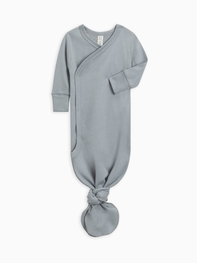 Indy Kimono Gown Baby : One Pieces : Gowns : Long Sleeves Colored Organics Organic Baby Indy Kimono Gown