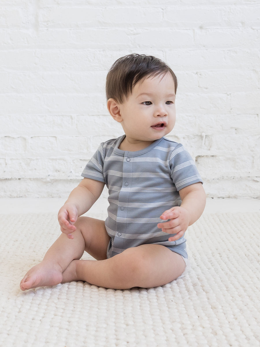 Morgan Bodysuit Baby : One Pieces : Bodysuits : Short Sleeves Colored Organics Organic Cotton Baby Morgan Bodysuit