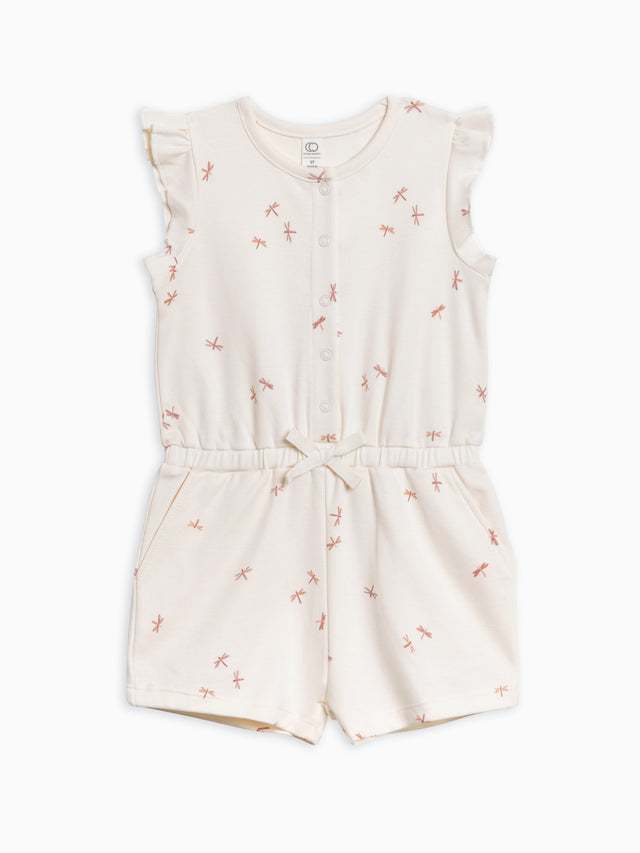 Shaye Romper Kids : One Pieces : Rompers : Tanks Colored Organics Organic Cotton Kids Shaye Romper