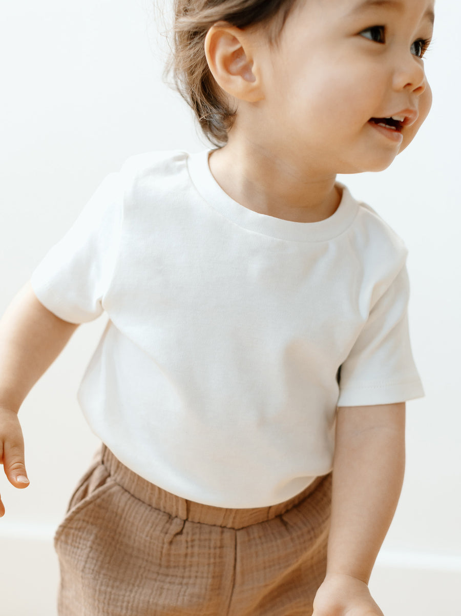 Short Sleeve Crew Baby-Kids : Tops : Tees : Short Sleeves Colored Organics Organic Cotton Baby & Kids Short Sleeve Crew