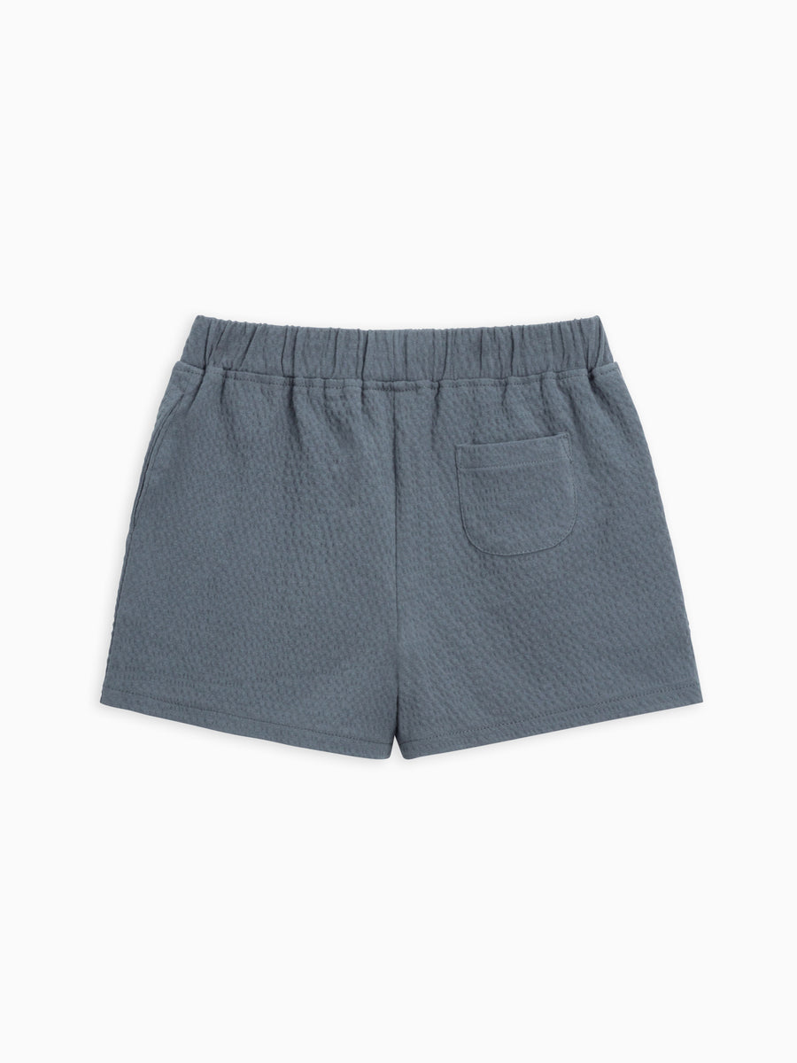 Nixie Seersucker Shorts Baby-Kids : Bottoms : Shorts Colored Organics Organic Baby and Kids Nixie Seersucker Shorts