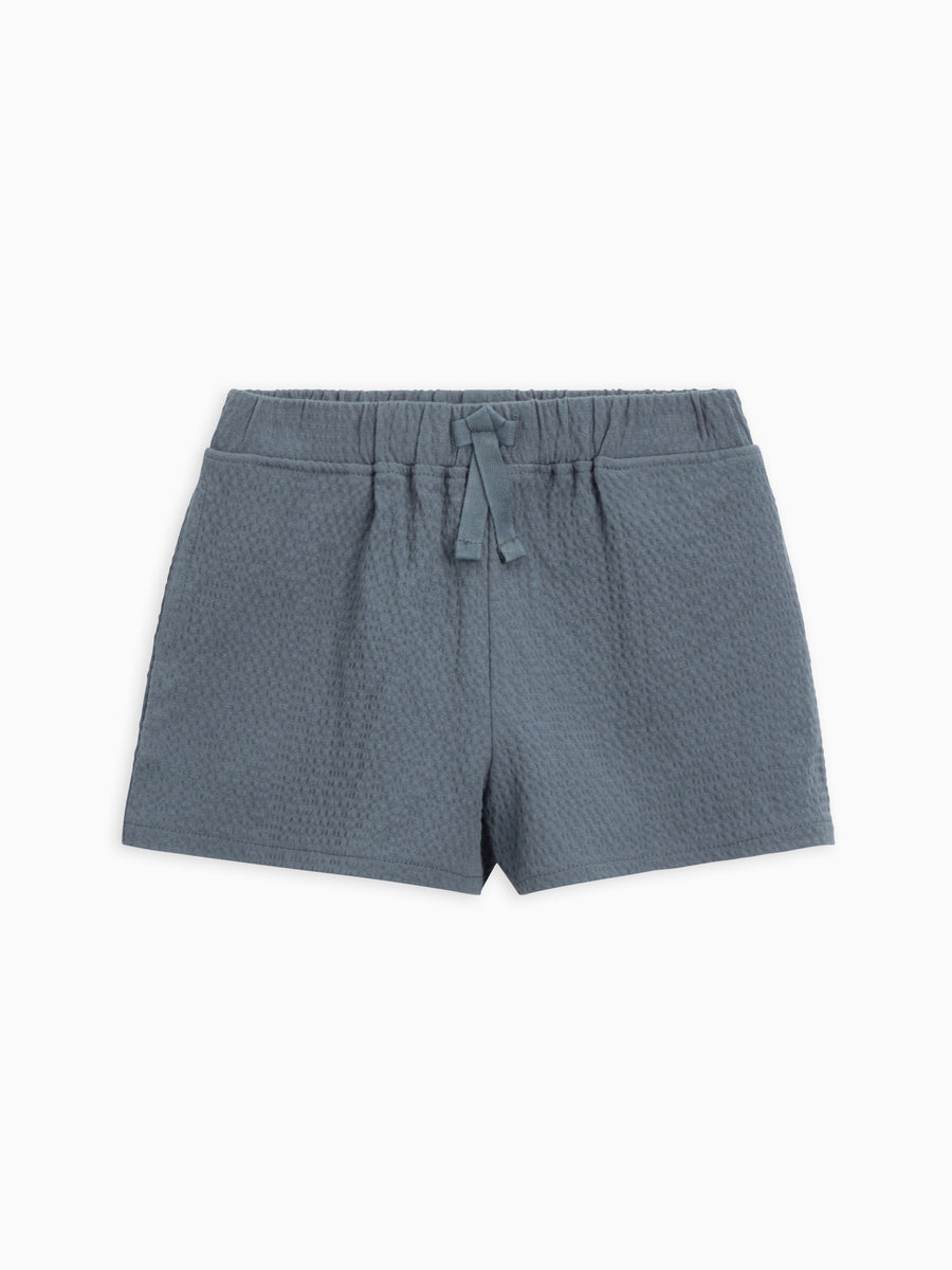 Nixie Seersucker Shorts Baby-Kids : Bottoms : Shorts Colored Organics Organic Baby and Kids Nixie Seersucker Shorts