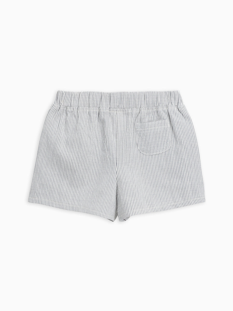 Nixie Seersucker Shorts Baby-Kids : Bottoms : Shorts Colored Organics Organic Baby and Kids Nixie Seersucker Shorts