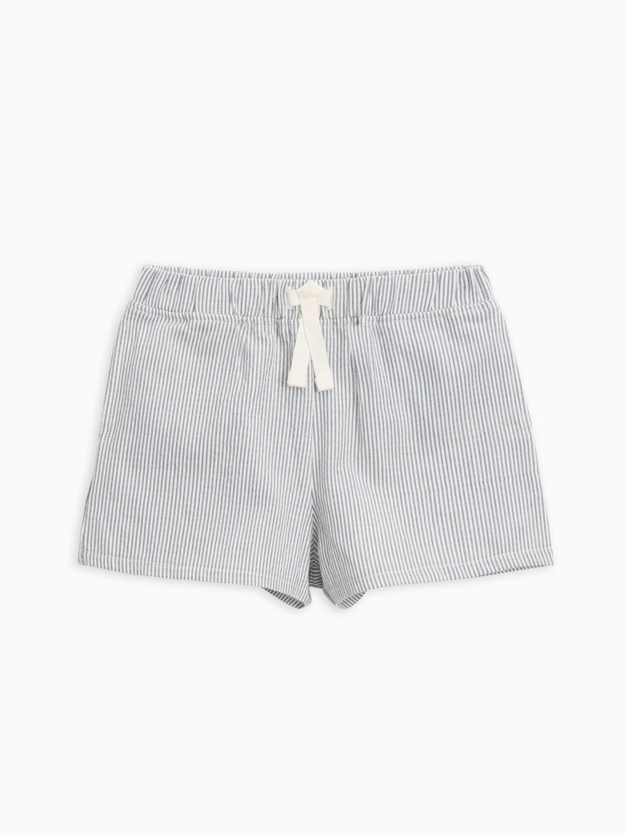 Nixie Seersucker Shorts Baby-Kids : Bottoms : Shorts Colored Organics Organic Baby and Kids Nixie Seersucker Shorts