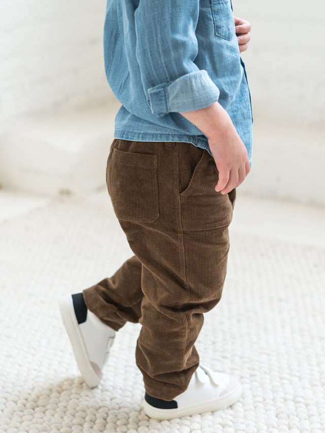 Kent Corduroy Pant Baby-Kids : Bottoms : Pants Kendi Organic Cotton Baby and Kids Kent Corduroy Pant