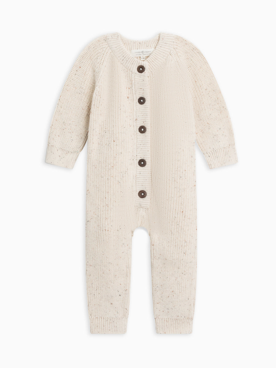 Milo Sweater Romper Baby : Rompers : Long Sleeves Colored Organics Organic Cotton Baby Sweater Romper