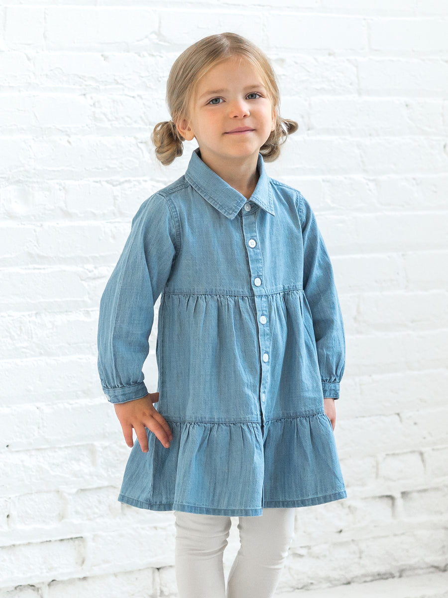 Roxy Chambray Shirt Dress