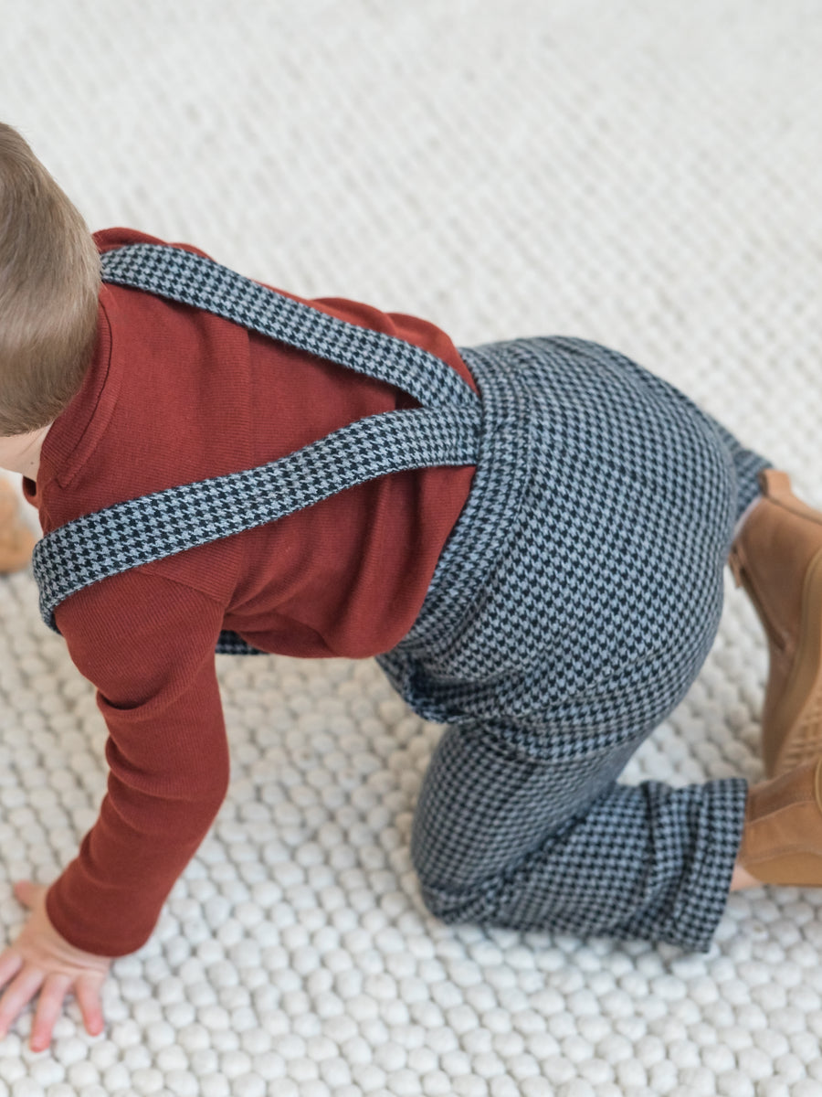 Hank Flannel Pants with Suspenders