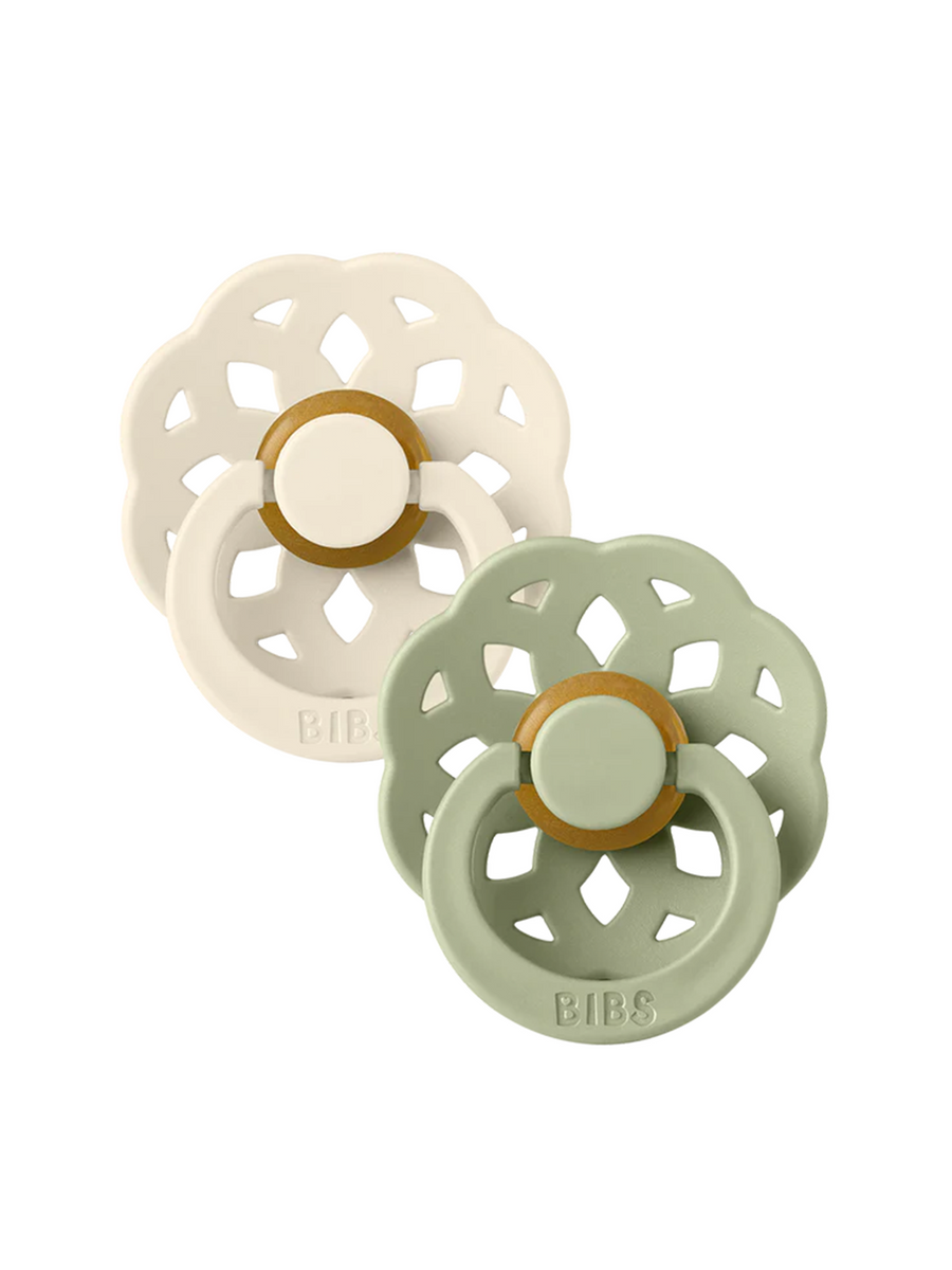 2 Pack Bohme Pacifiers Baby : Gear : Pacifiers + Clips BIBS 