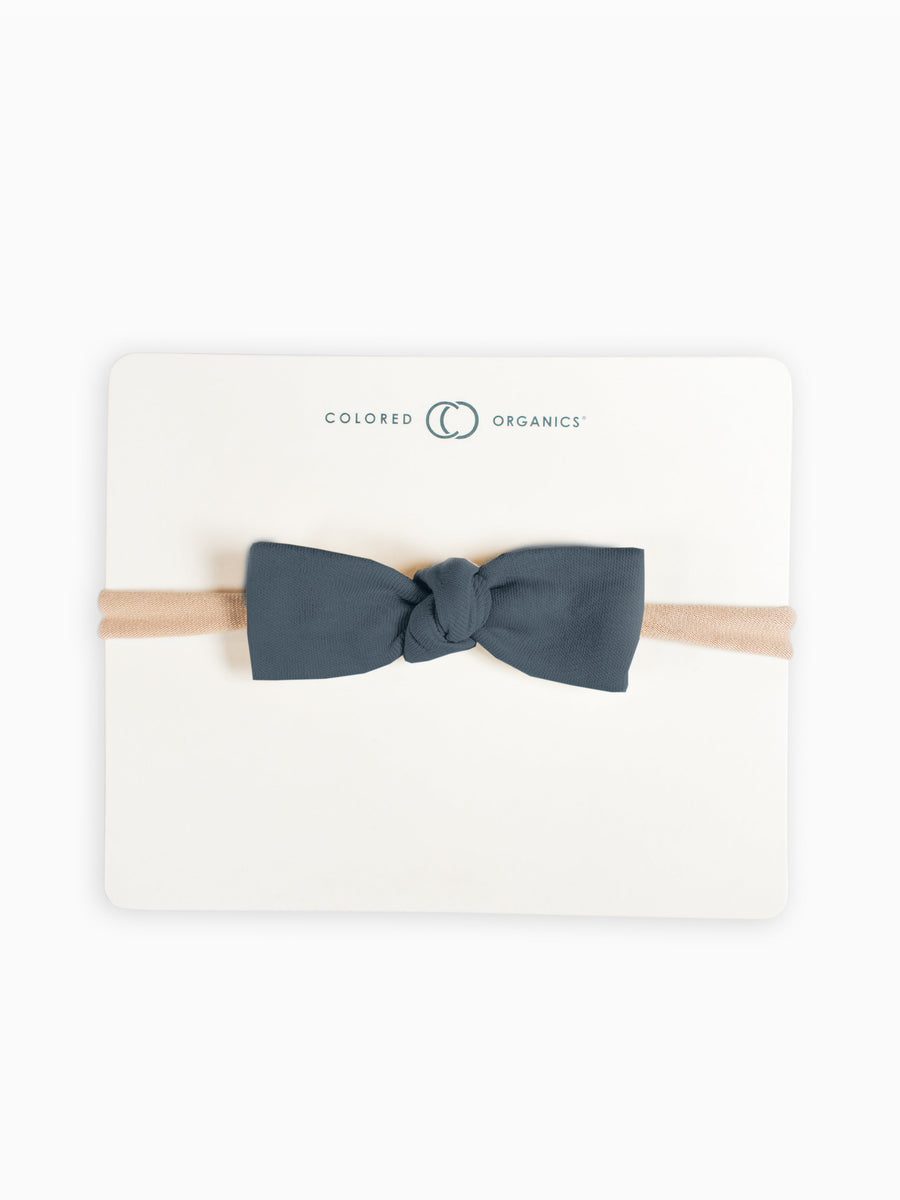 Cotton Dainty Bow Baby : Accessories: Headbands Colored Organics Organic Cotton Baby and Kids Cotton Dainty Bow 