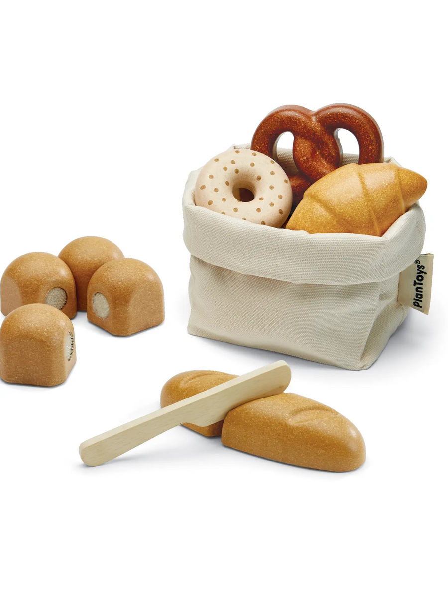 Bread Play Set Baby-Kids : Toys : Learning : Wooden Plan Toys 