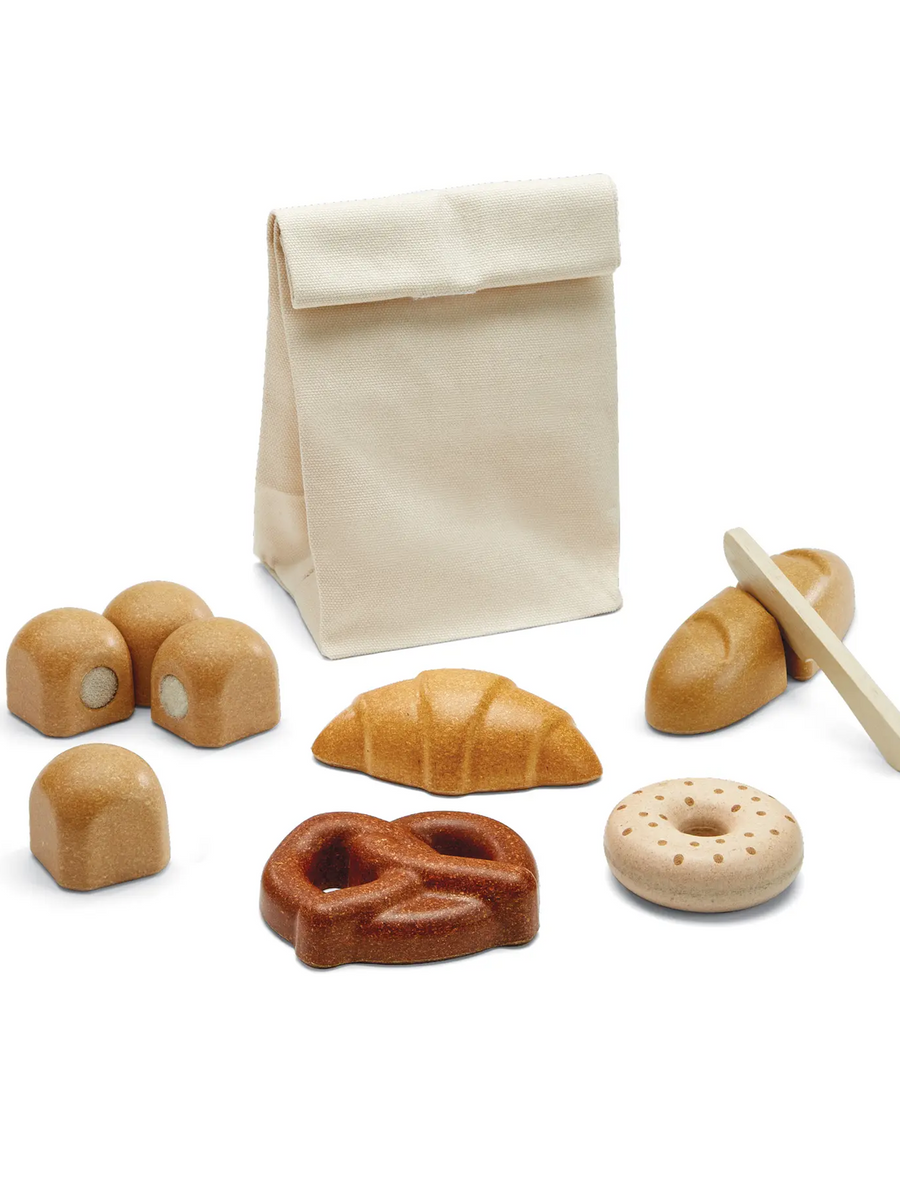 Bread Play Set Baby-Kids : Toys : Learning : Wooden Plan Toys 