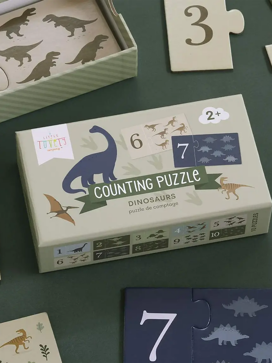 Counting Puzzle Baby-Kids : Toys : Learning A Little Lovely Company Counting Puzzle