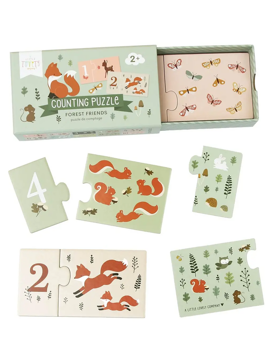 Counting Puzzle Baby-Kids : Toys : Learning A Little Lovely Company Counting Puzzle