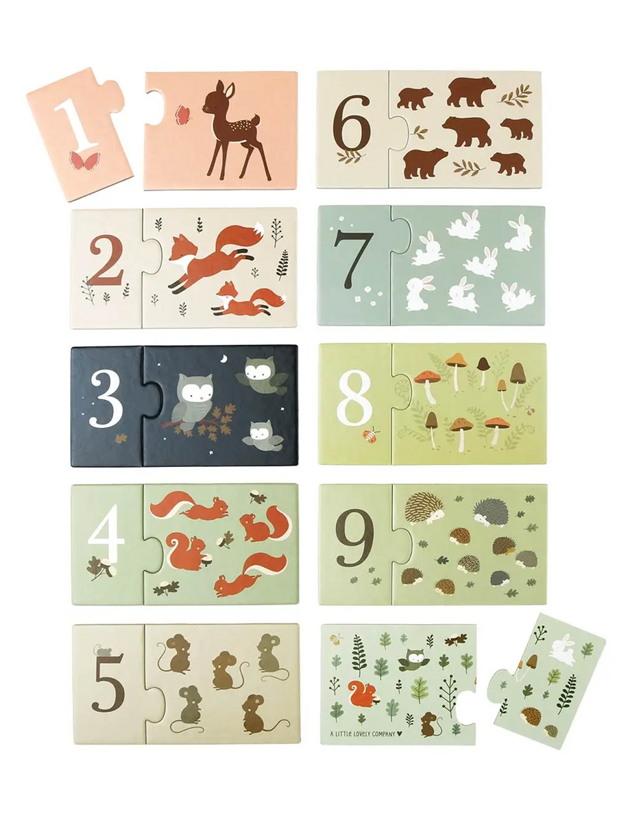 Counting Puzzle Baby-Kids : Toys : Learning A Little Lovely Company Counting Puzzle