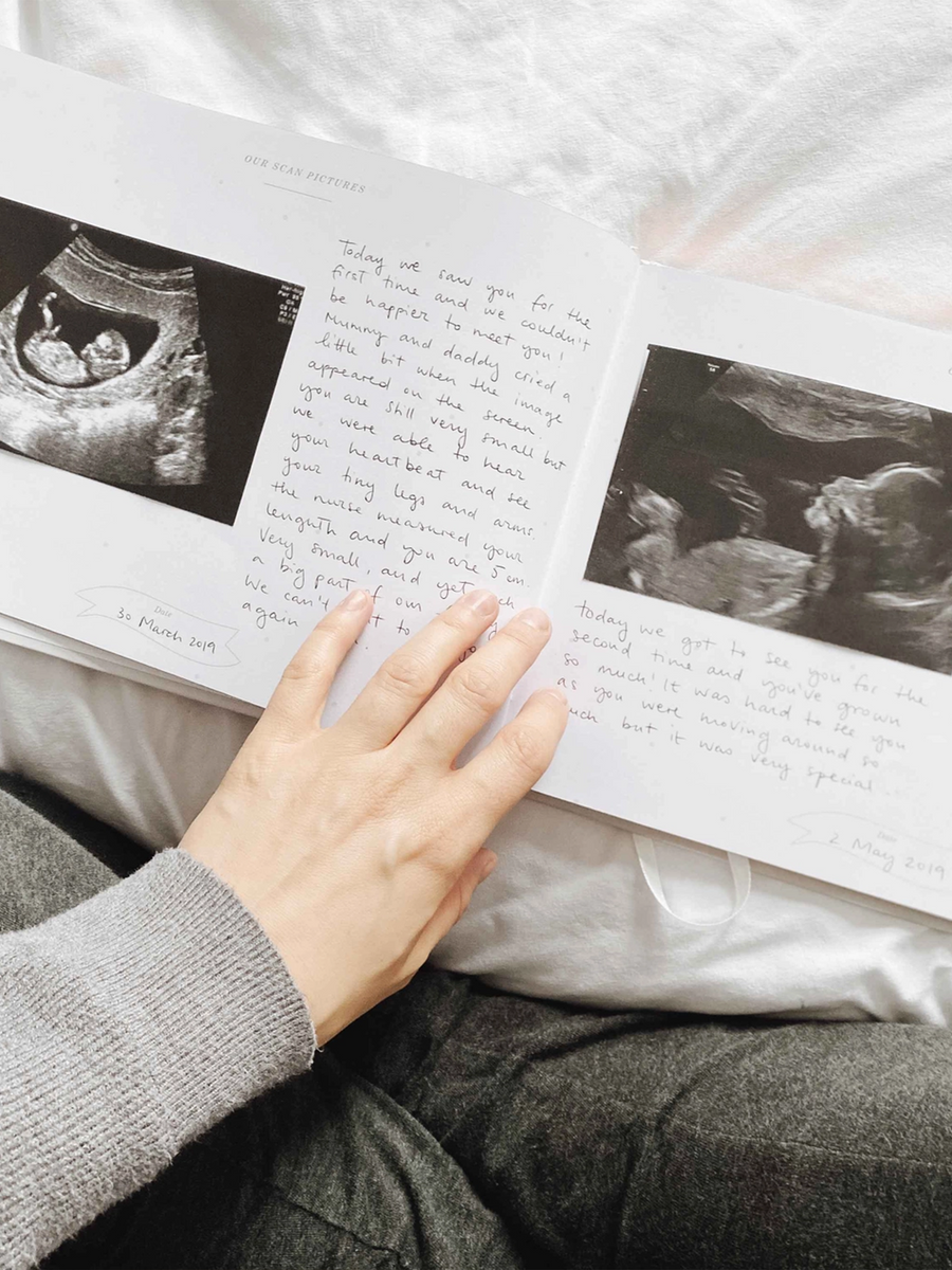 Little One Baby Book Baby : Parent : Nursery : Journals Blush and Gold 