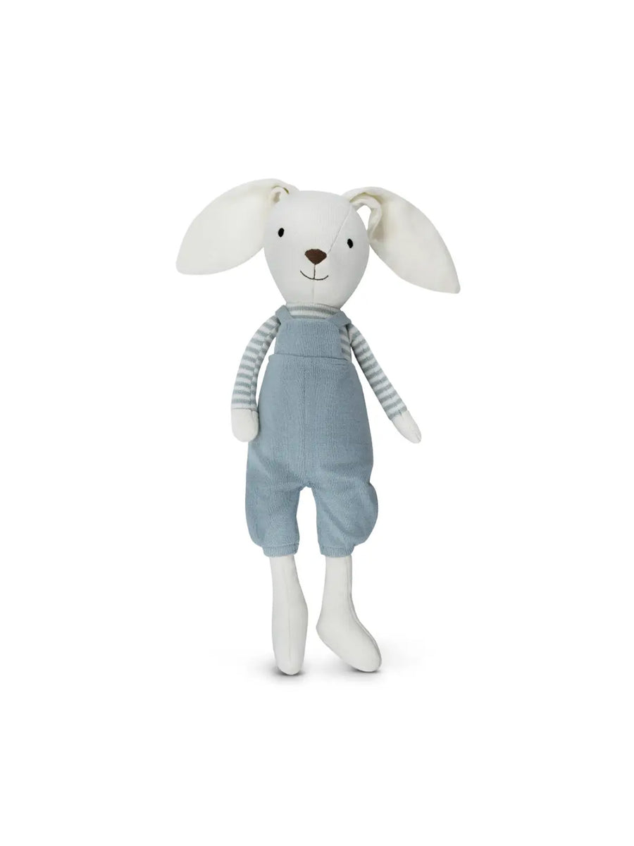 Organic Knit Bunny Doll Baby-Kids : Toys : Plush-Crinkle Apple Park Organic Knit Bunny Doll