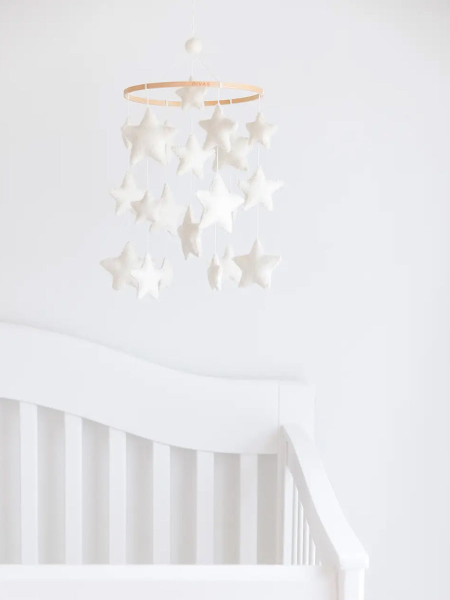 Star Crib Mobile Baby : Nursery : Decor : Parent Nivas Star Crib Mobile