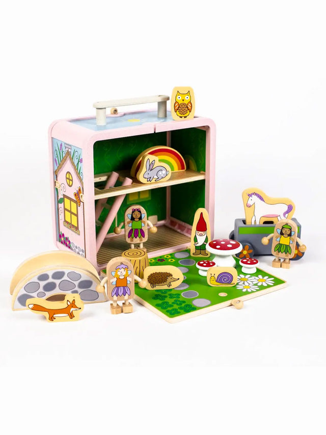 Suitcase Play House Kids : Toys : Learning Jack Rabbit Creations Suitcase Play House