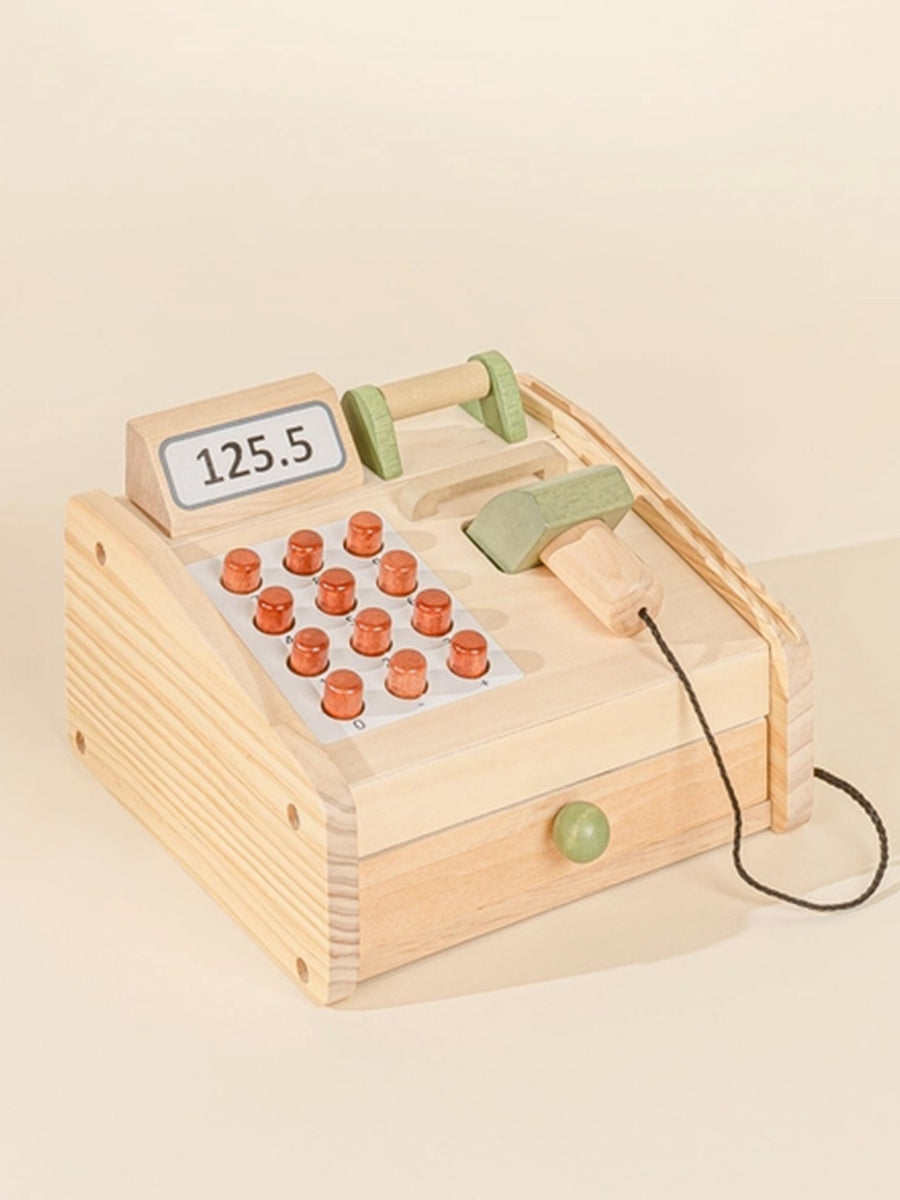 Wooden Cash Register Play Set