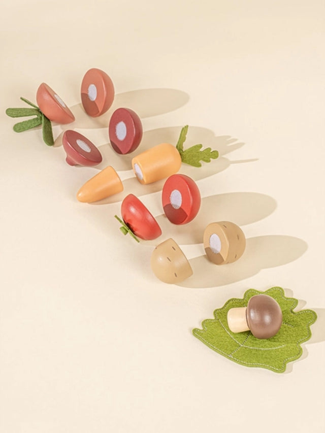 Wooden Vegetables Play Set Baby-Kids : Toys : Wooden Coco Village 