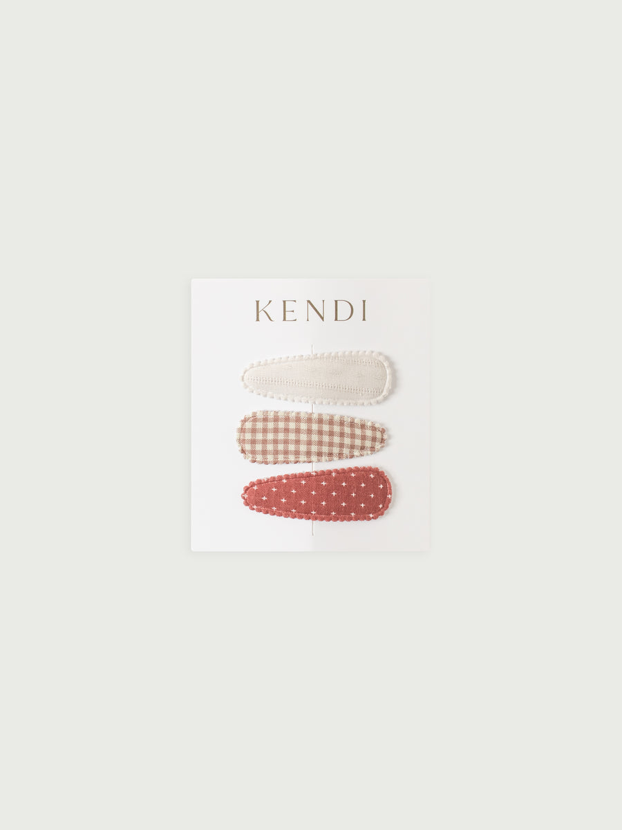 3-Pack Hair Clip Set Baby-Kids : Accessories : Clips Kendi 