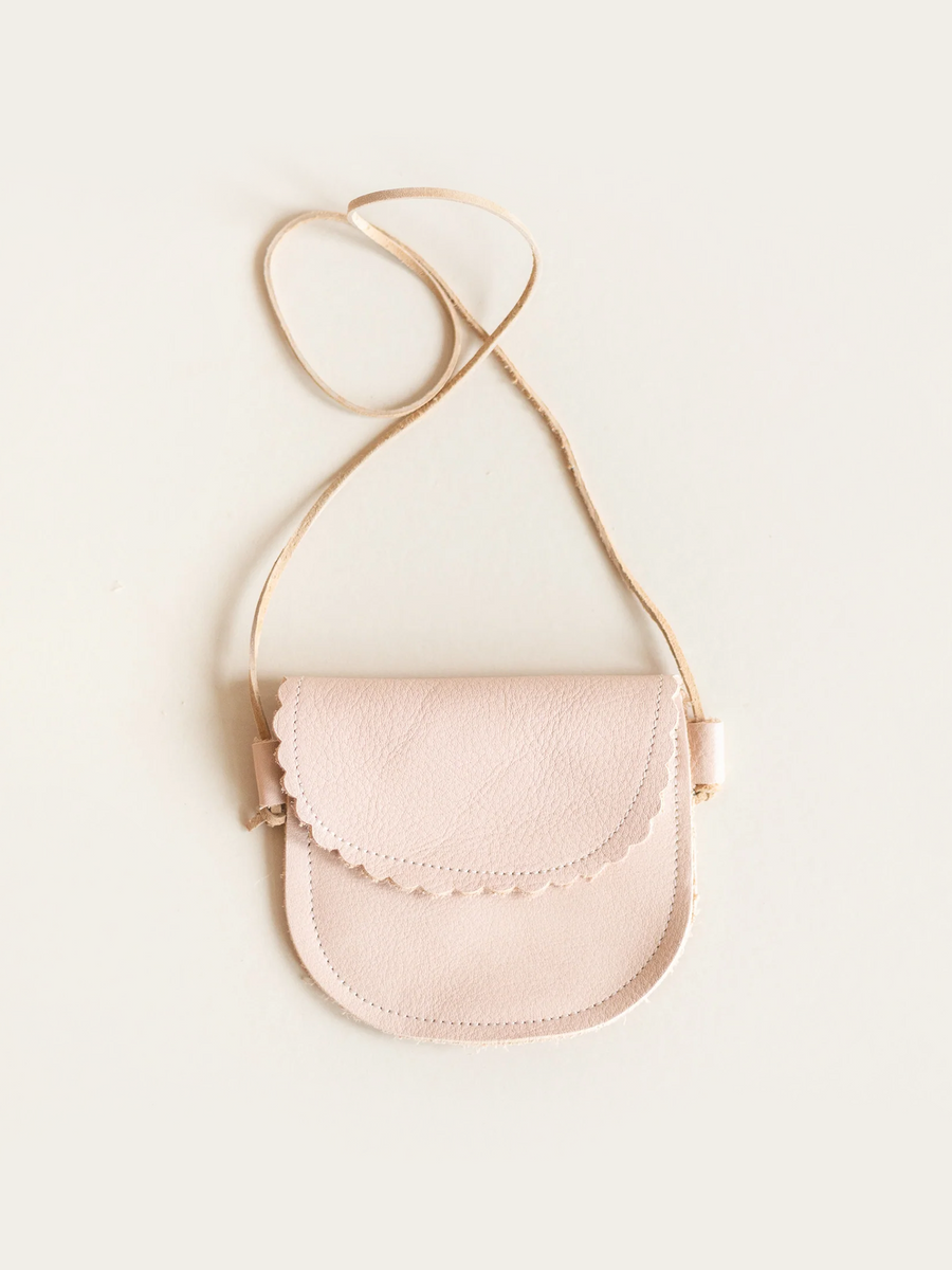 Toddler Scalloped Leather Purse Kids : Accessories : Bags Sun & Lace 