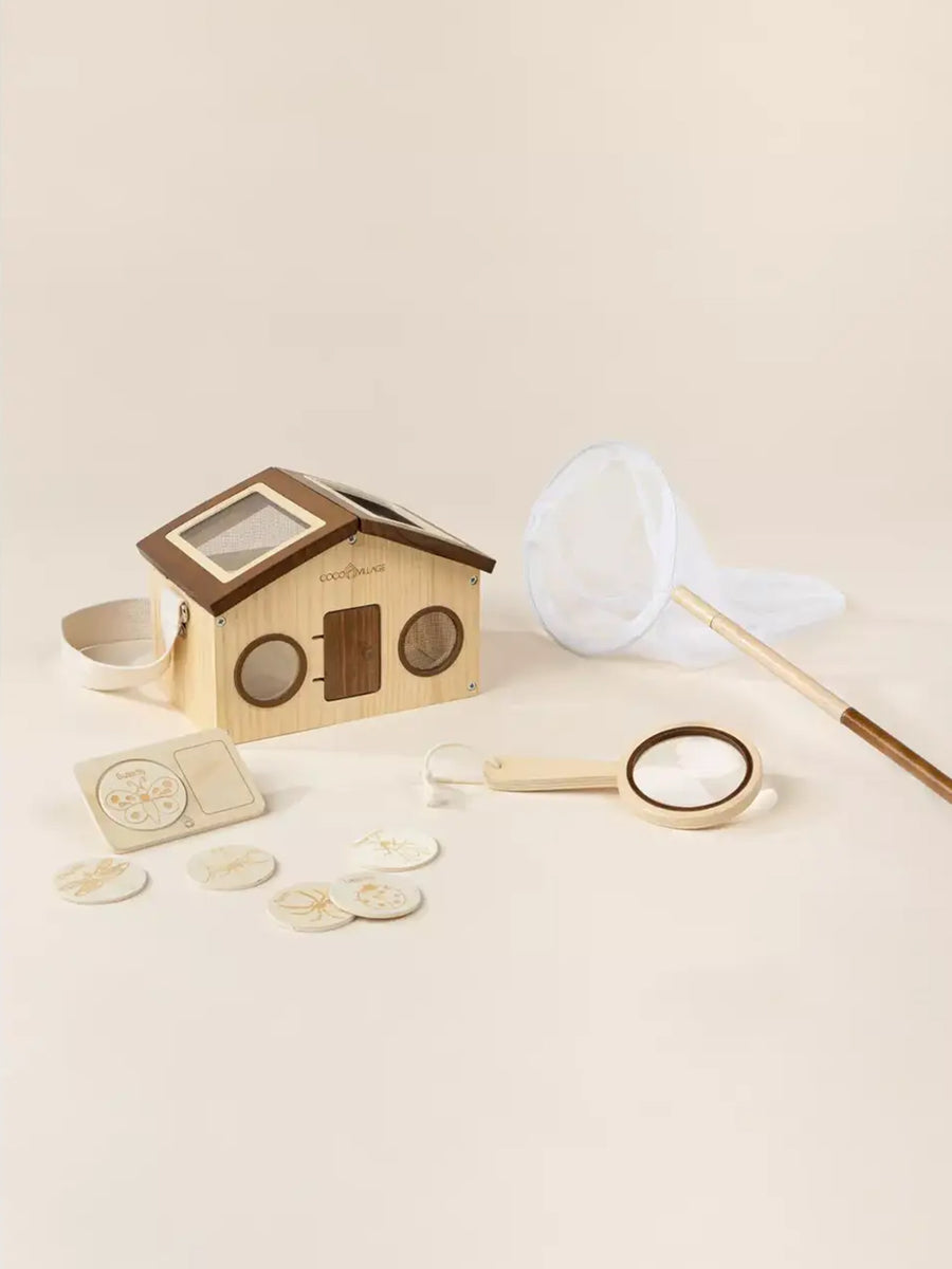 Wooden Bug Catcher & Exploration Set Baby-Kids : Toys : Wooden Coco Village Wooden Bug Catcher & Exploration Set