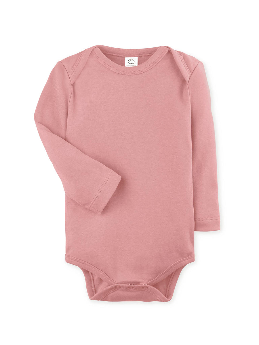 Classic Long Sleeve Bodysuit Baby : One Pieces : Bodysuits : Long Sleeves Colored Organics Baby Long Sleeve Bodysuit - Girls & Boys - Organic