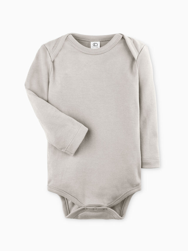 Classic Long Sleeve Bodysuit Baby : One Pieces : Bodysuits : Long Sleeves Colored Organics Baby Long Sleeve Bodysuit - Girls & Boys - Organic